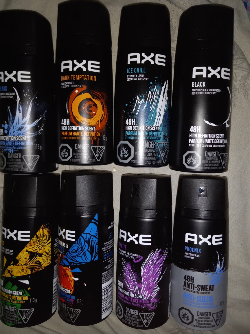 Brand new Axe sprays $2.50 ea thumbnail