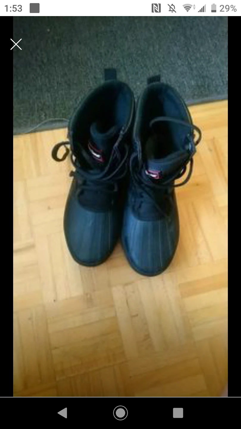 thinsulate women black waterproof boots size 8 thumbnail