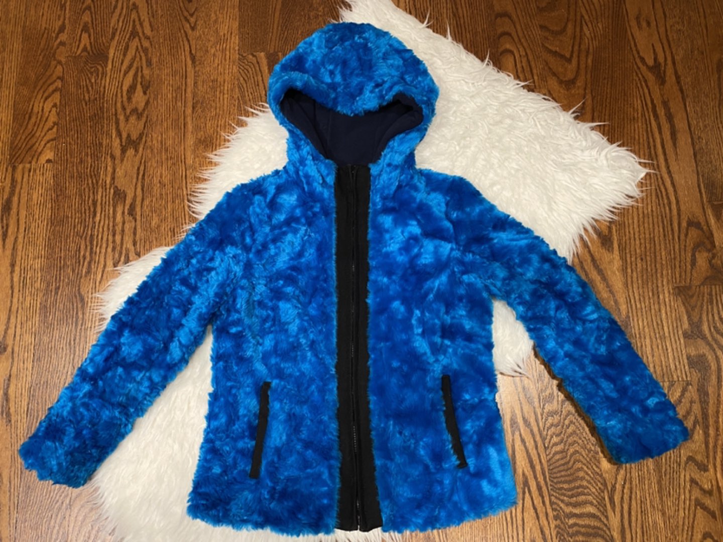 Petite Women Full Zip Hoodie Size Small thumbnail