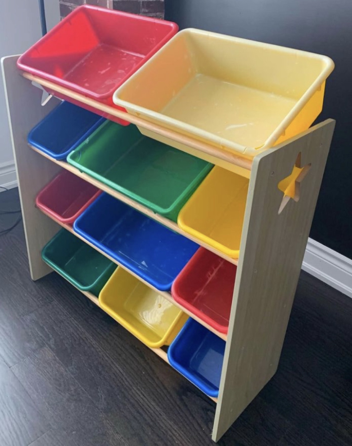 Toys bin organizer/ moving sale thumbnail