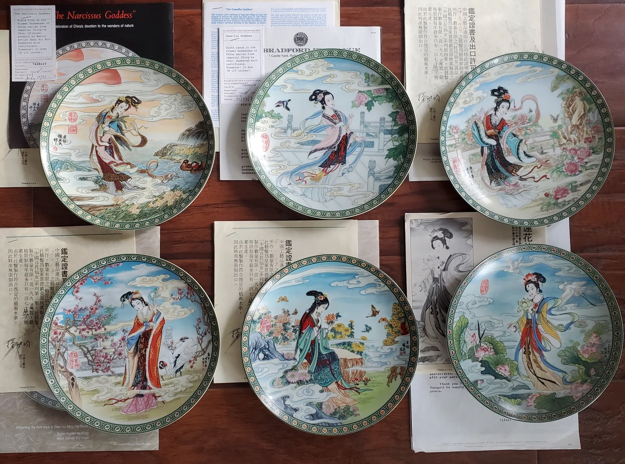 vintage flower Goddesses full set