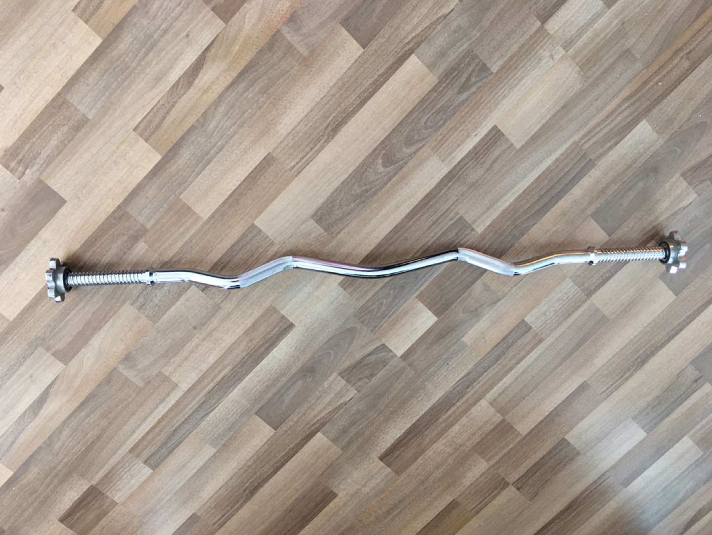 Weight Training EX Curl Bar 1.1 Inch 4 Feet  thumbnail