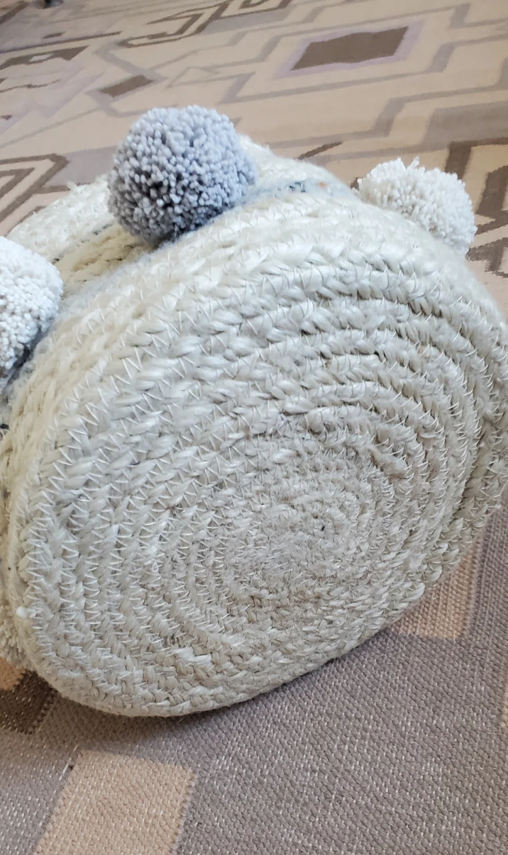 boho pompom basket - photo 5
