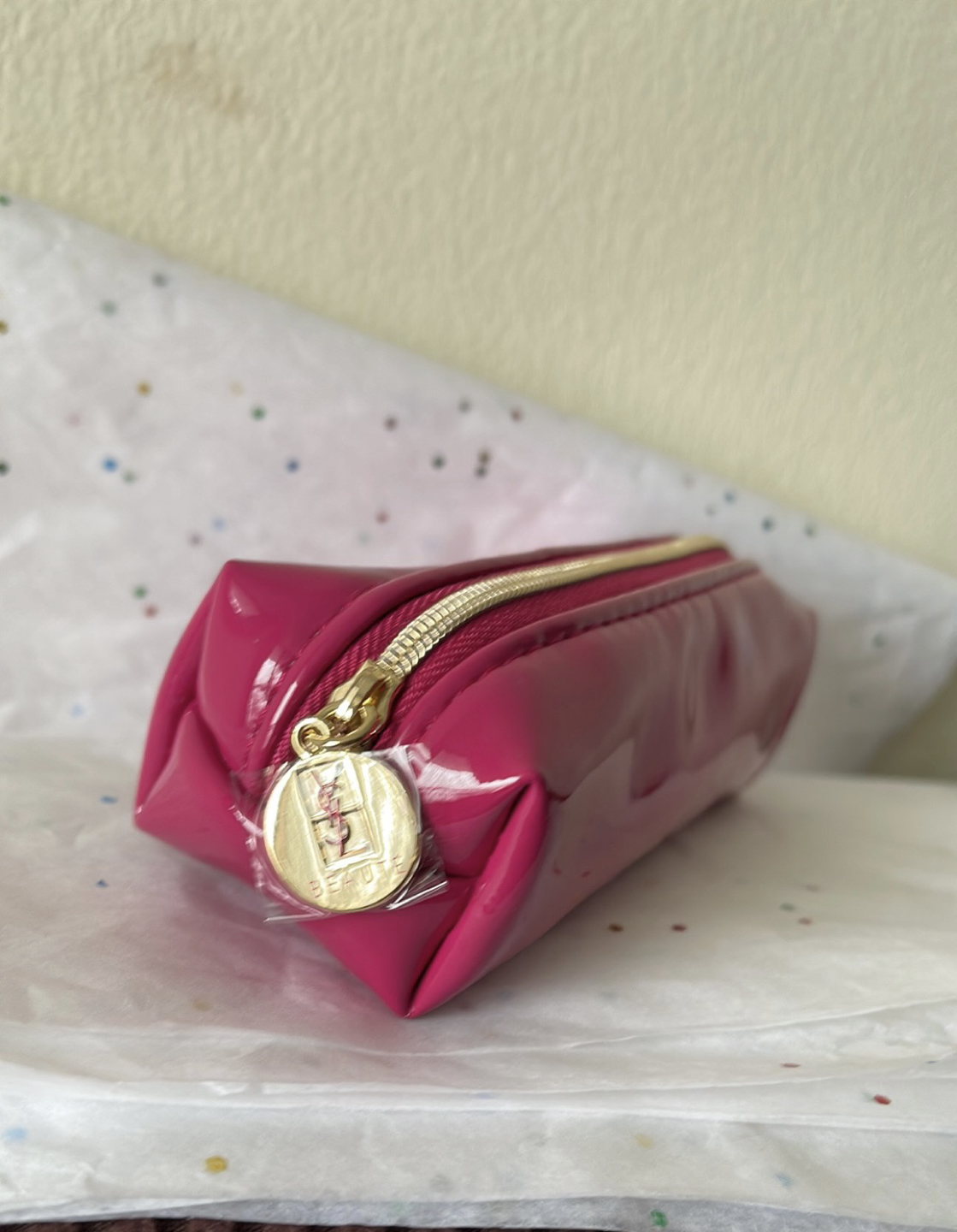 YSL mini cosmetic bag thumbnail