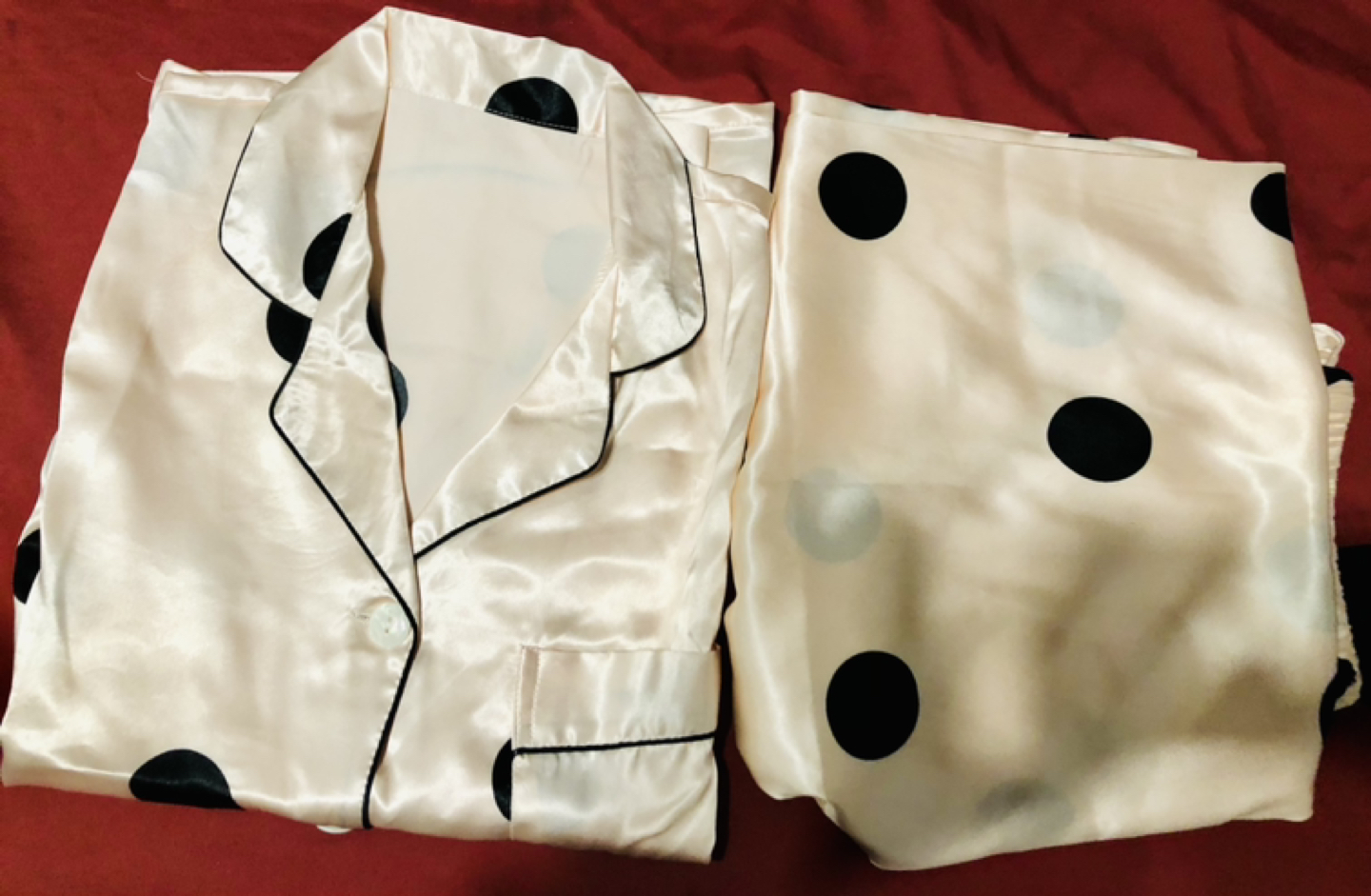 Satin night suit thumbnail