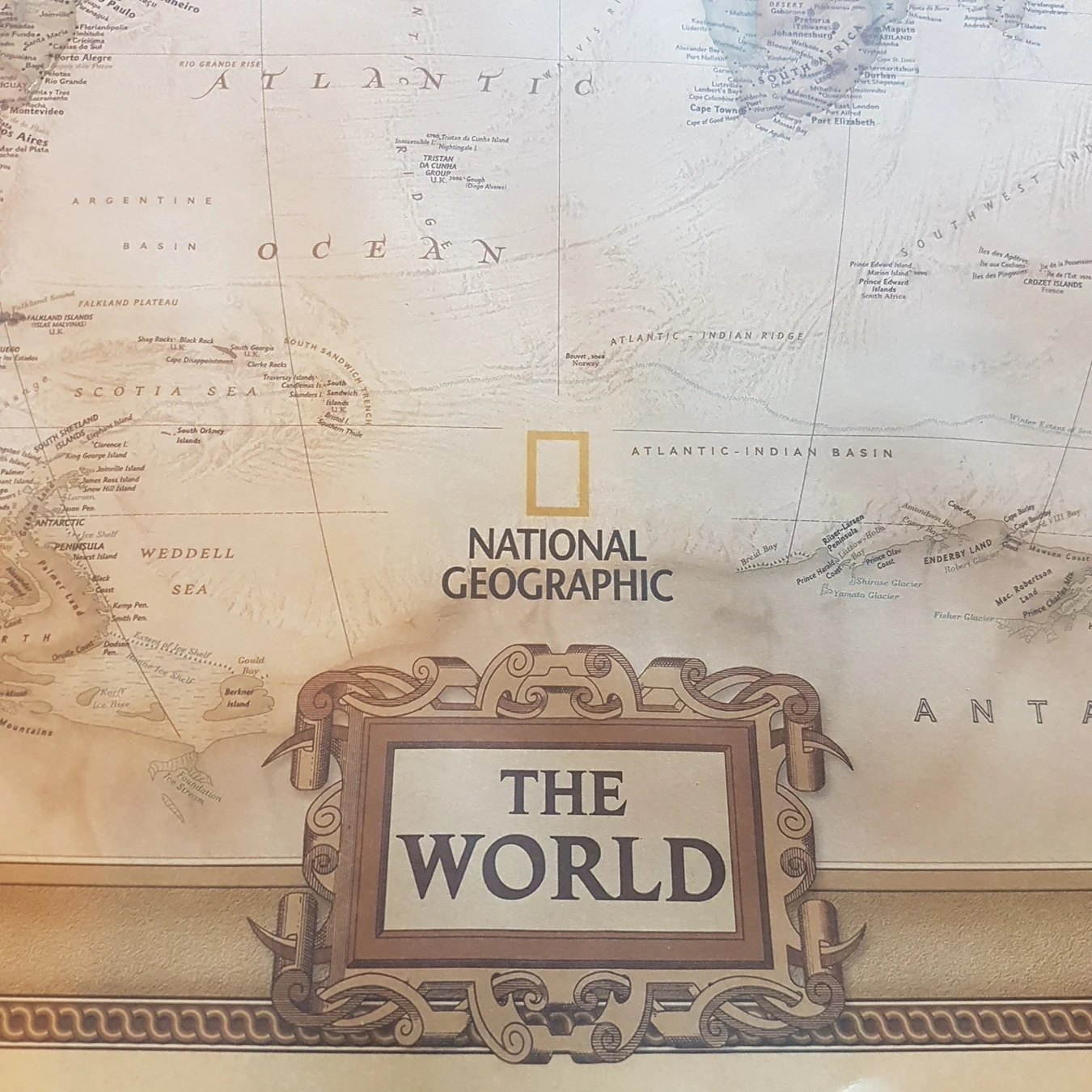 Antique Aged Style Map
28" × 18.5" - photo 2