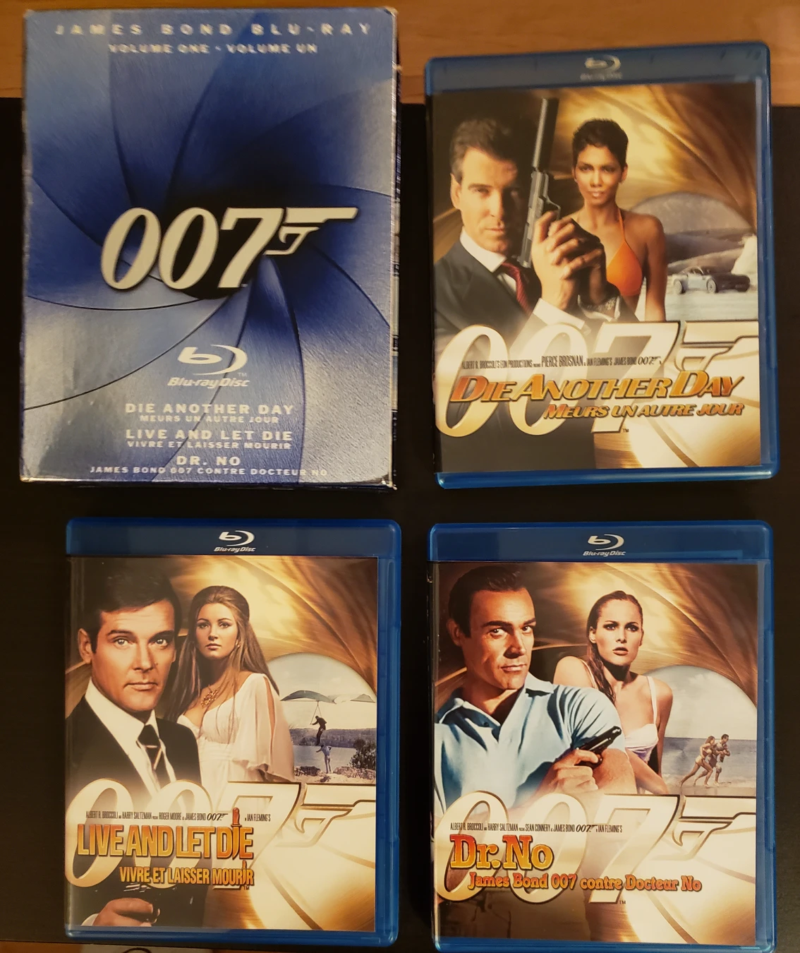 James Bond Blu-rays thumbnail