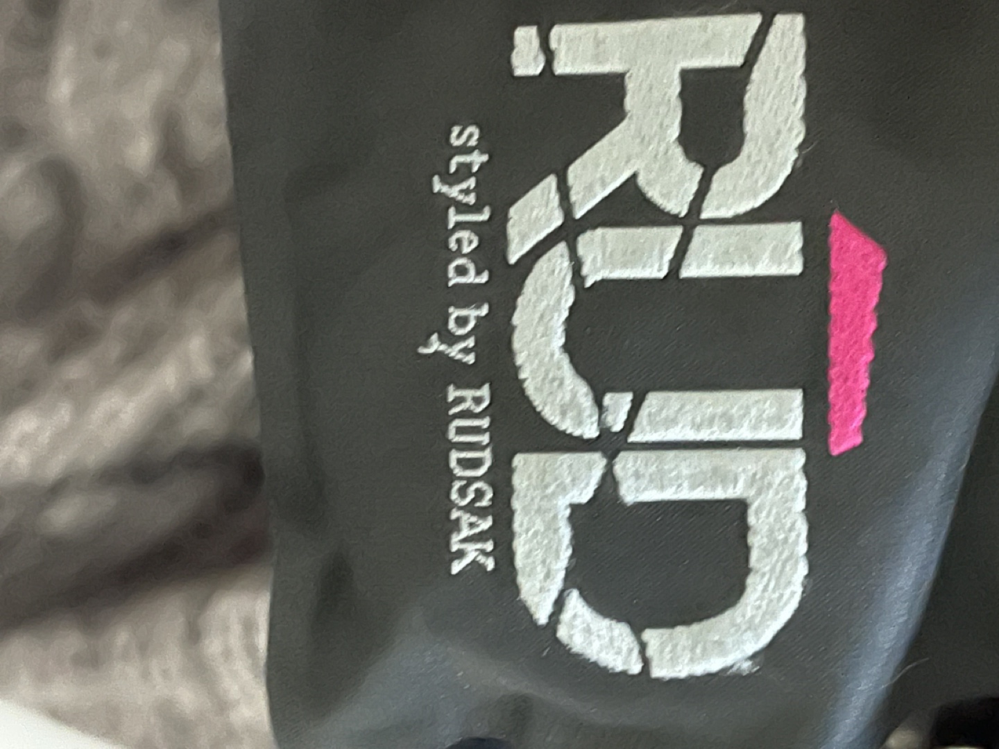 Ladies Ruksak navy blue small puffer coat with fur trim image indicator(5)