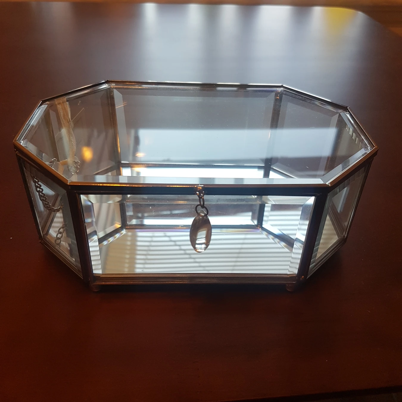 Bella Lux Mirrored Jewellery Box - Brand  new w/ tag