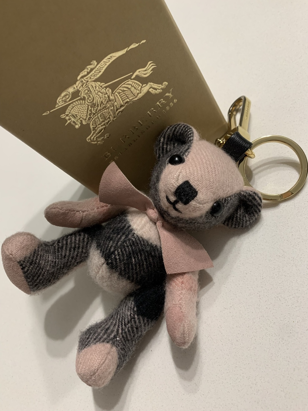 Authentic Burberry bear doll keychain - photo 2