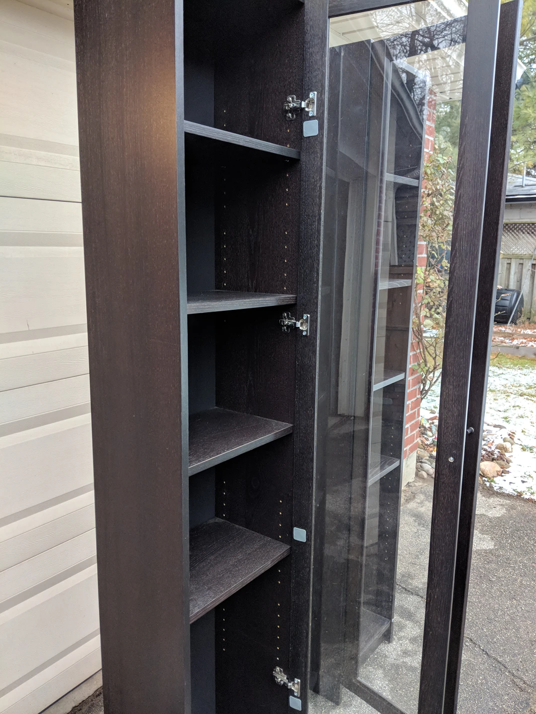 Ikea billy bookcases with glass doors 🎁 - photo 3