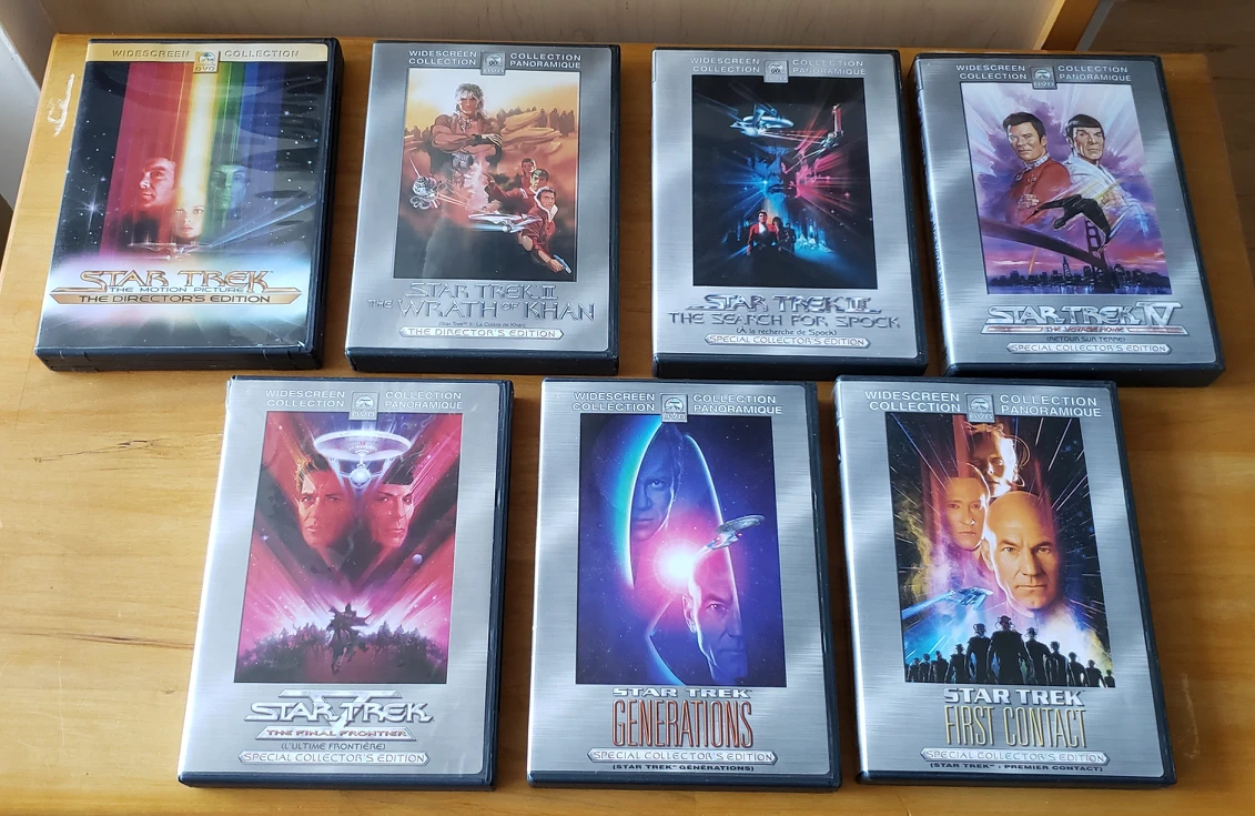 Star Trek DVDs - $12 for the lot thumbnail
