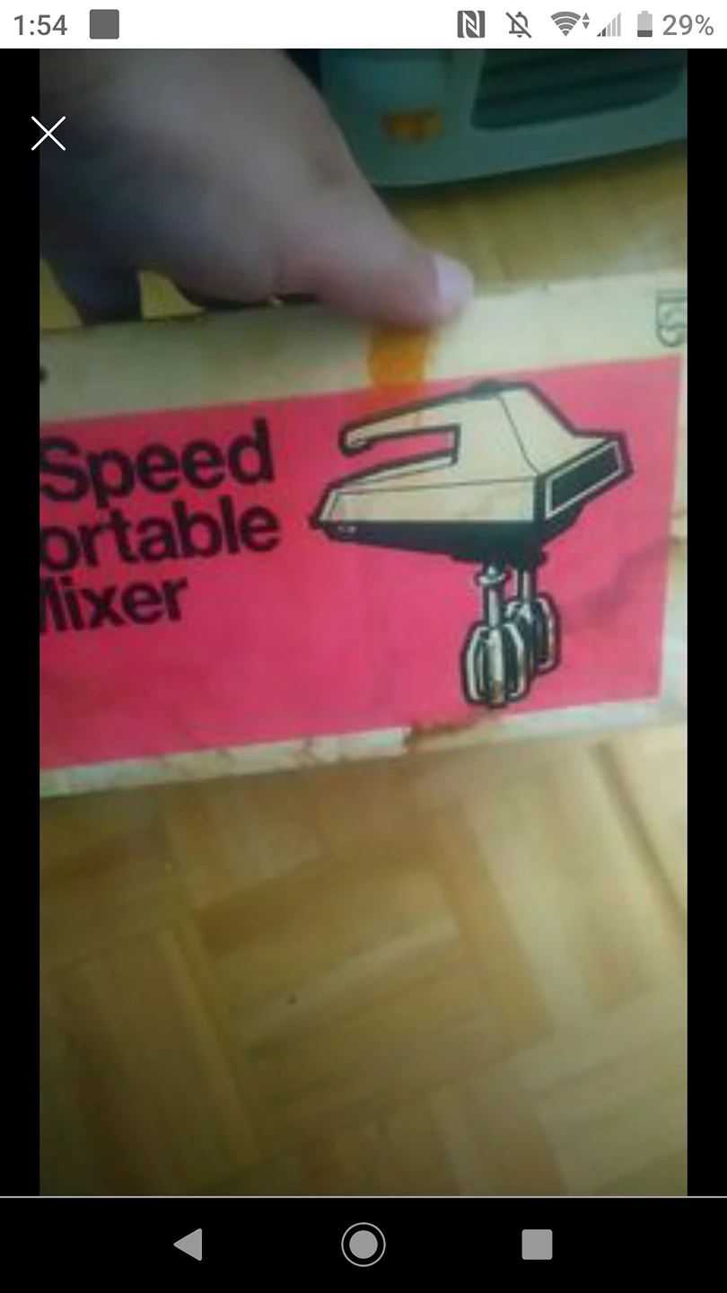 Phillips electric hand mixer thumbnail