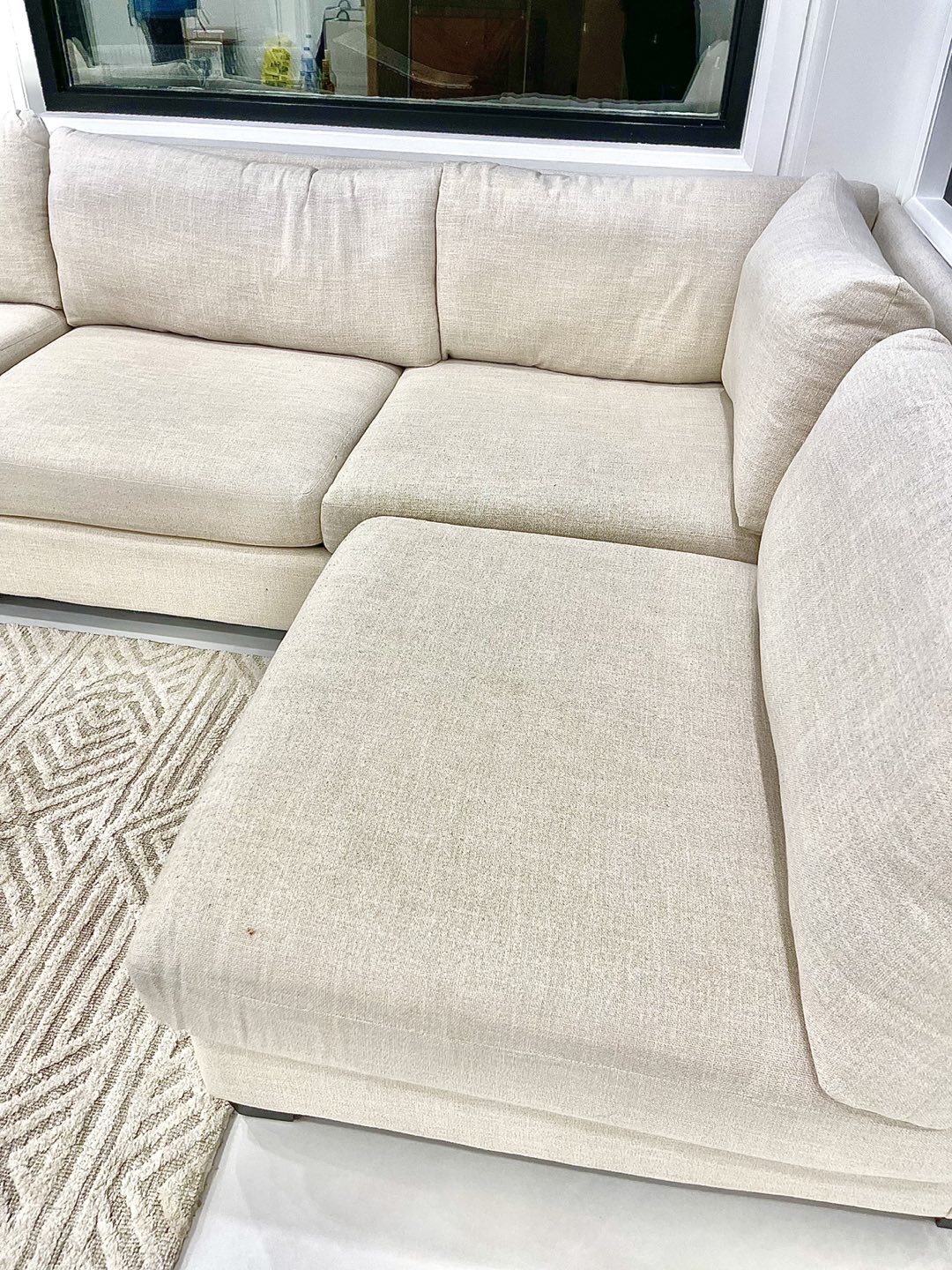 Zilli sectional sofa for sale no damage, moving sale - photo 4