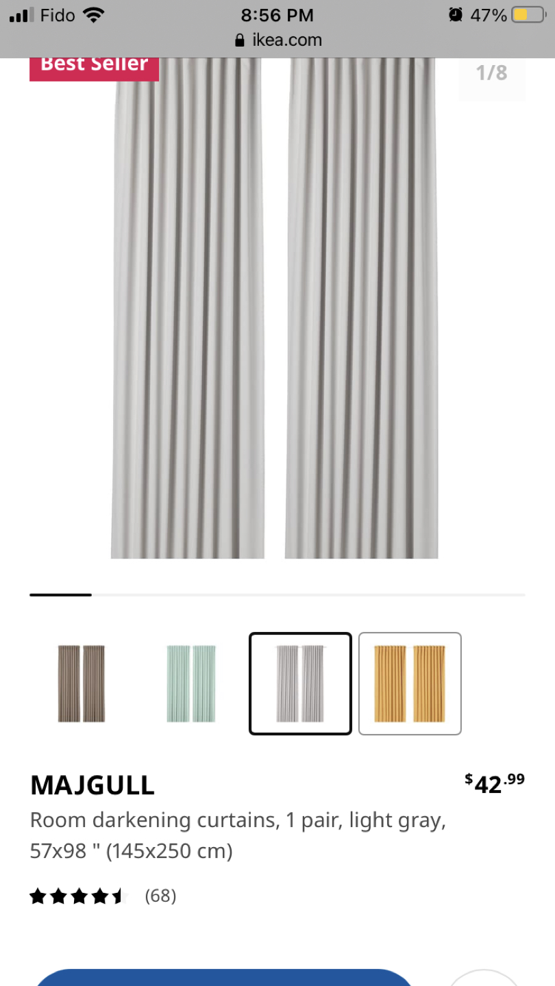 Curtain and rails - photo 4