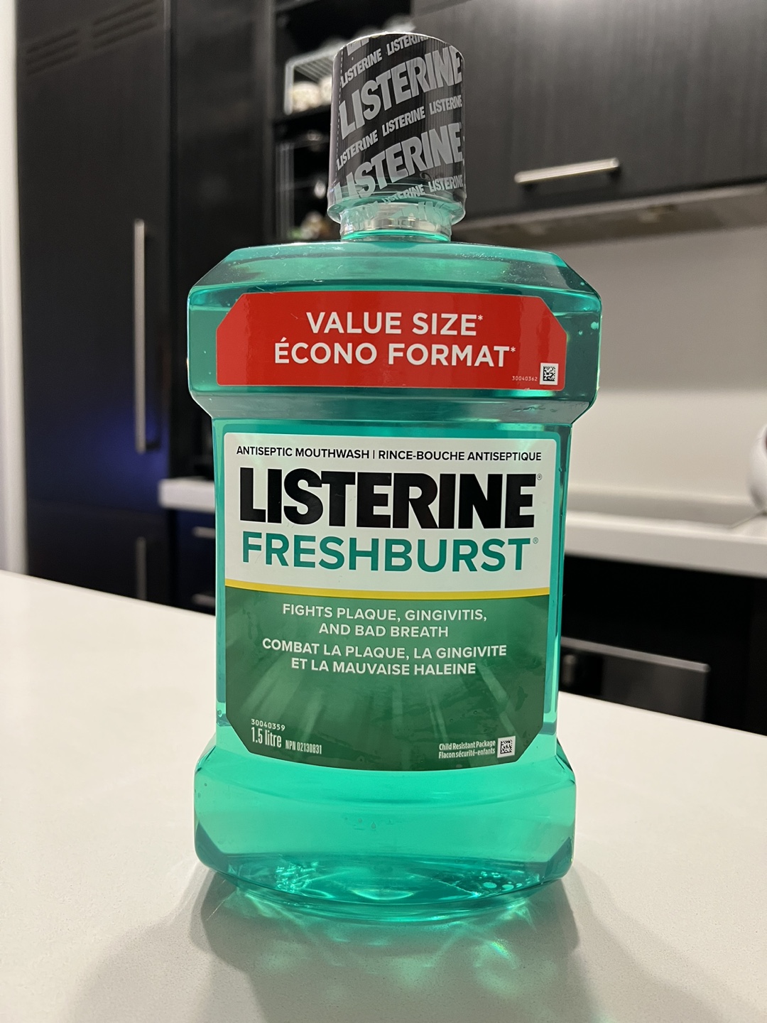 Brand new Listerine mouthwash