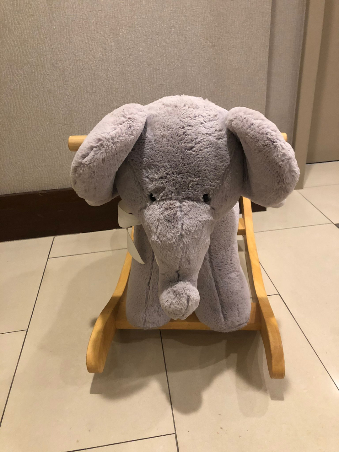 Kids rocking elephant