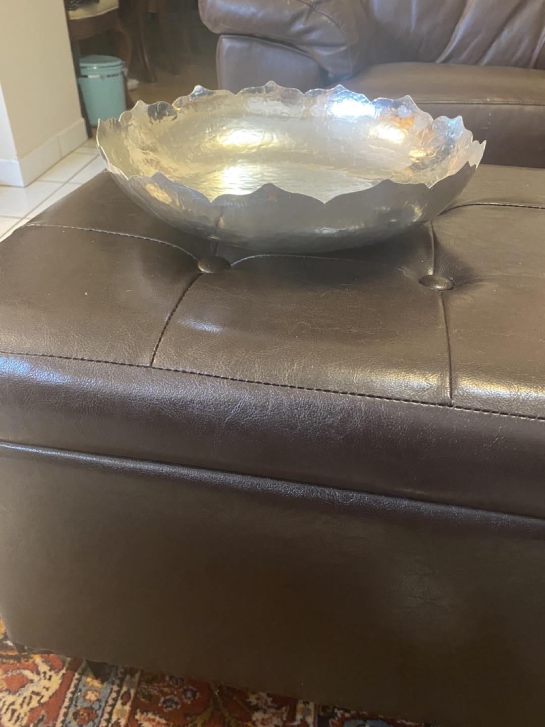 Silver serving tray - photo 2