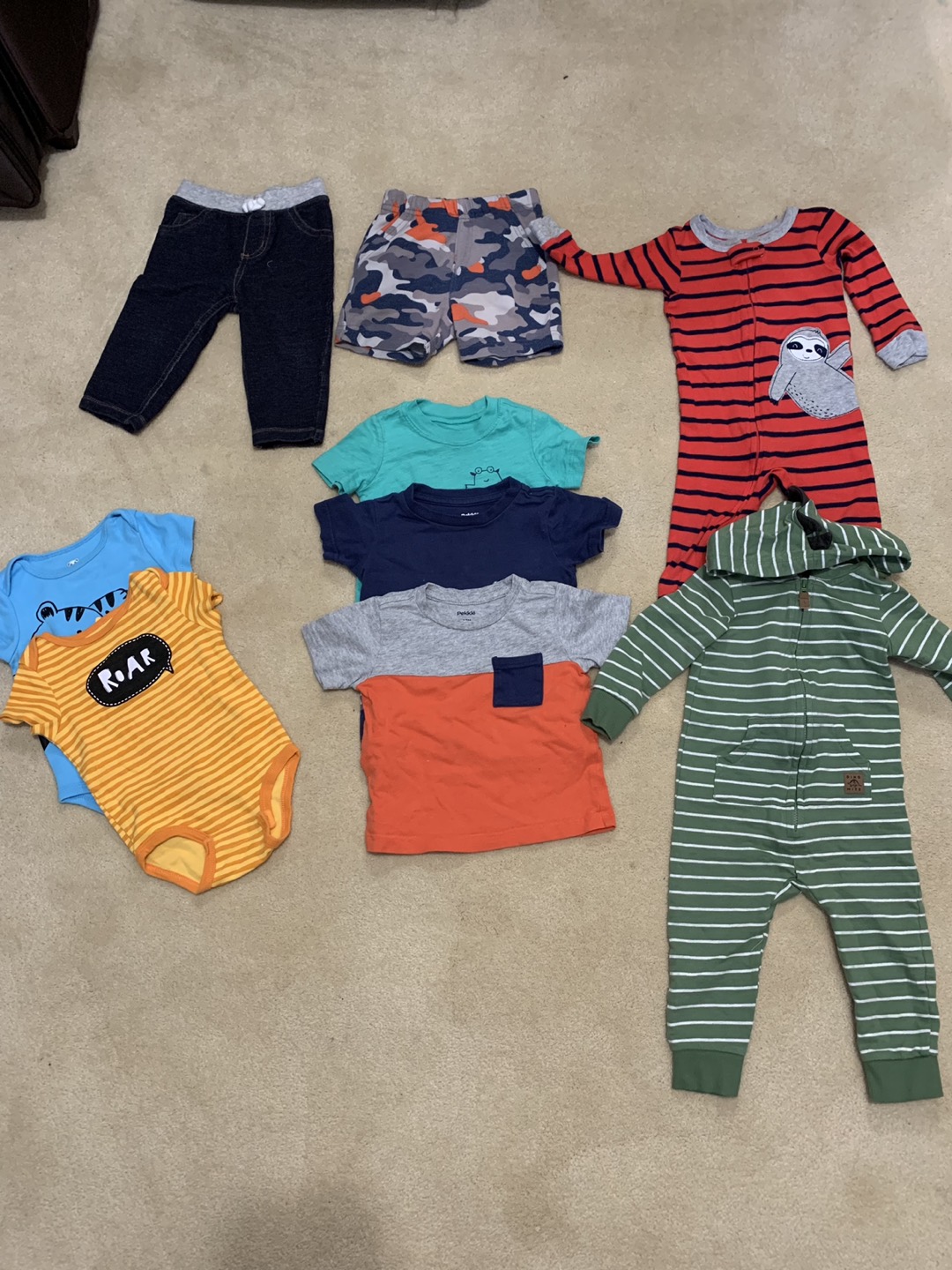 Baby boy clothes lot size 12 mo thumbnail