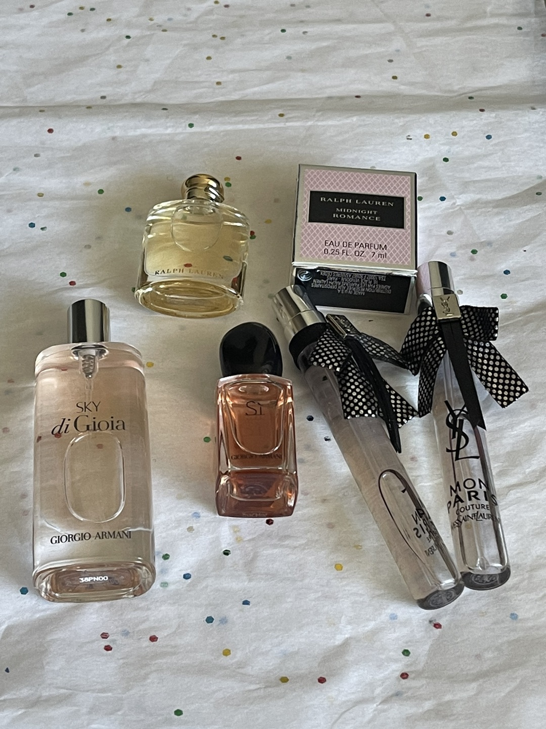 Fragrances Bundle  YSL, Giorgio Armani & Ralph Lauren thumbnail