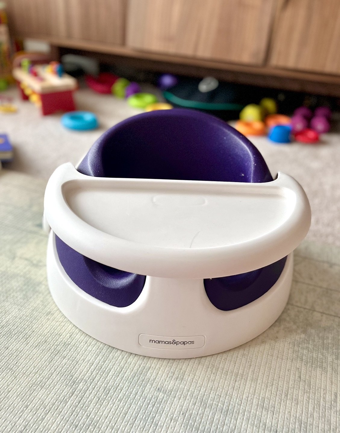 Mamas & Papas Baby Booster Seat with Tray thumbnail