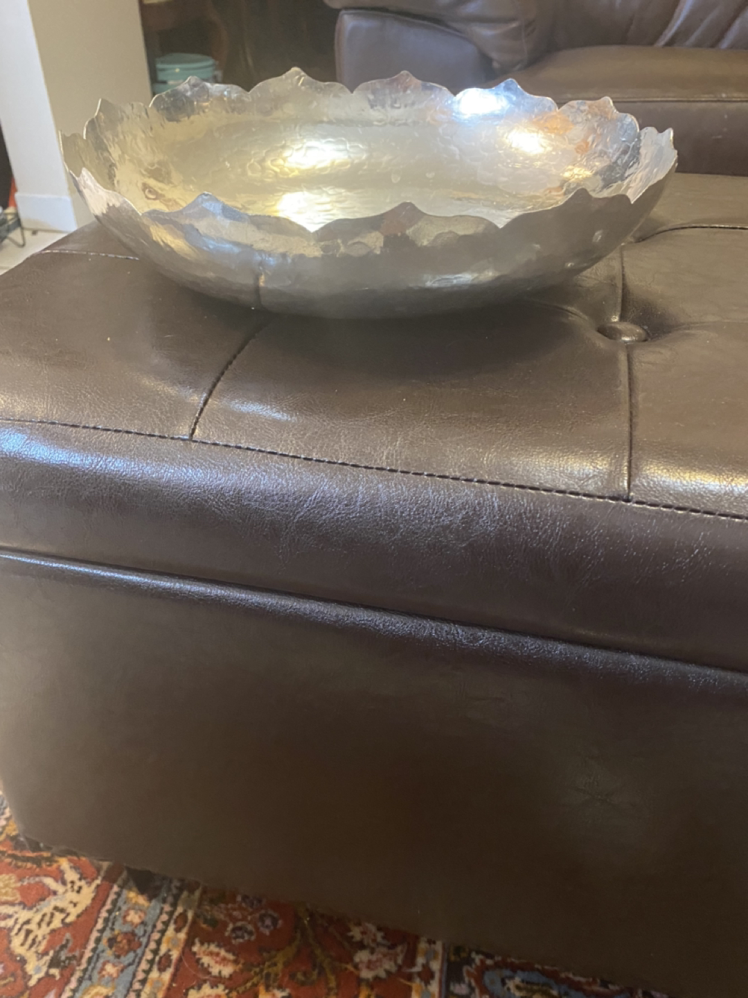 Silver serving tray - photo 4