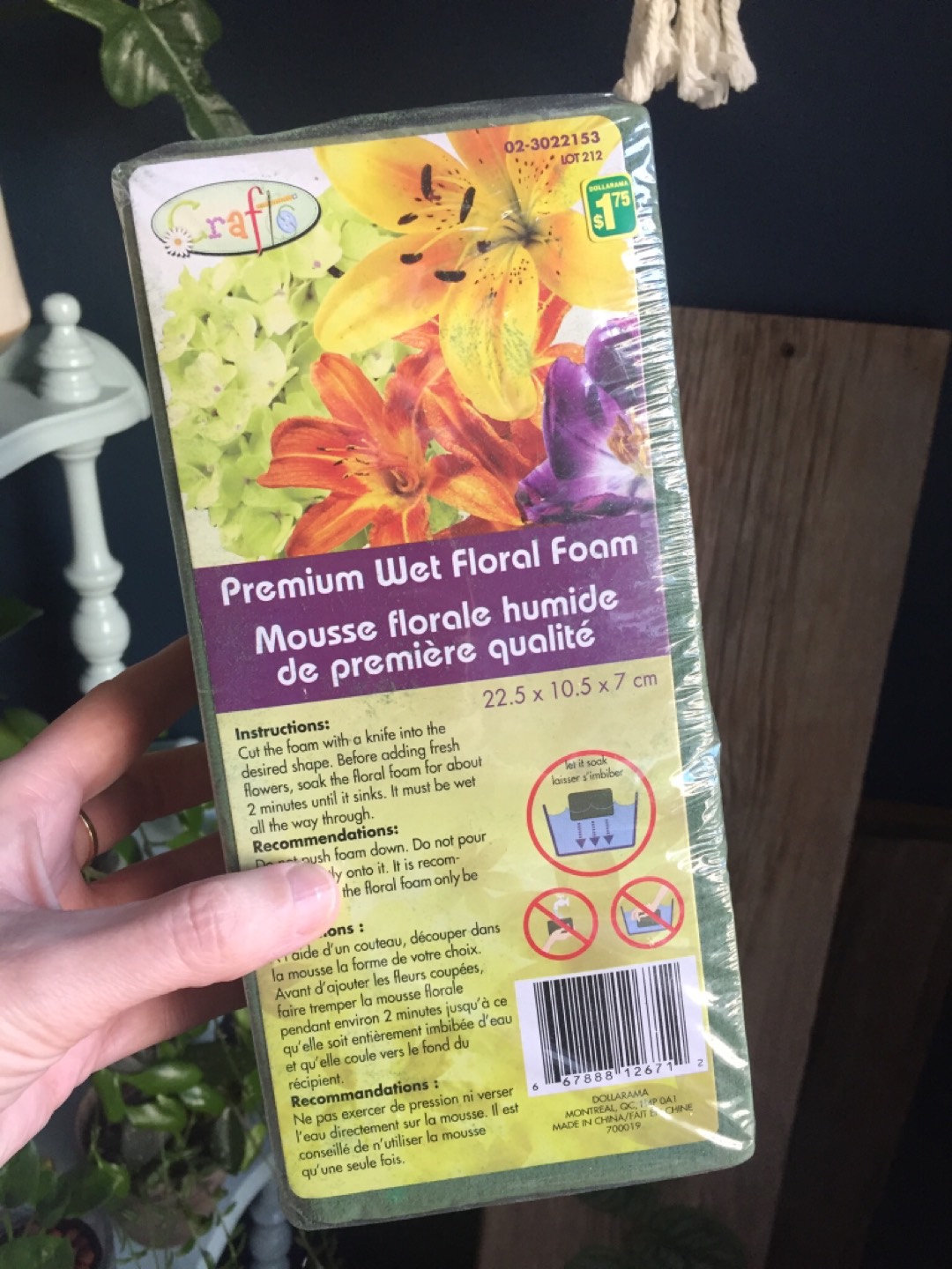Floral Foam Craft Supply #Freecycle thumbnail