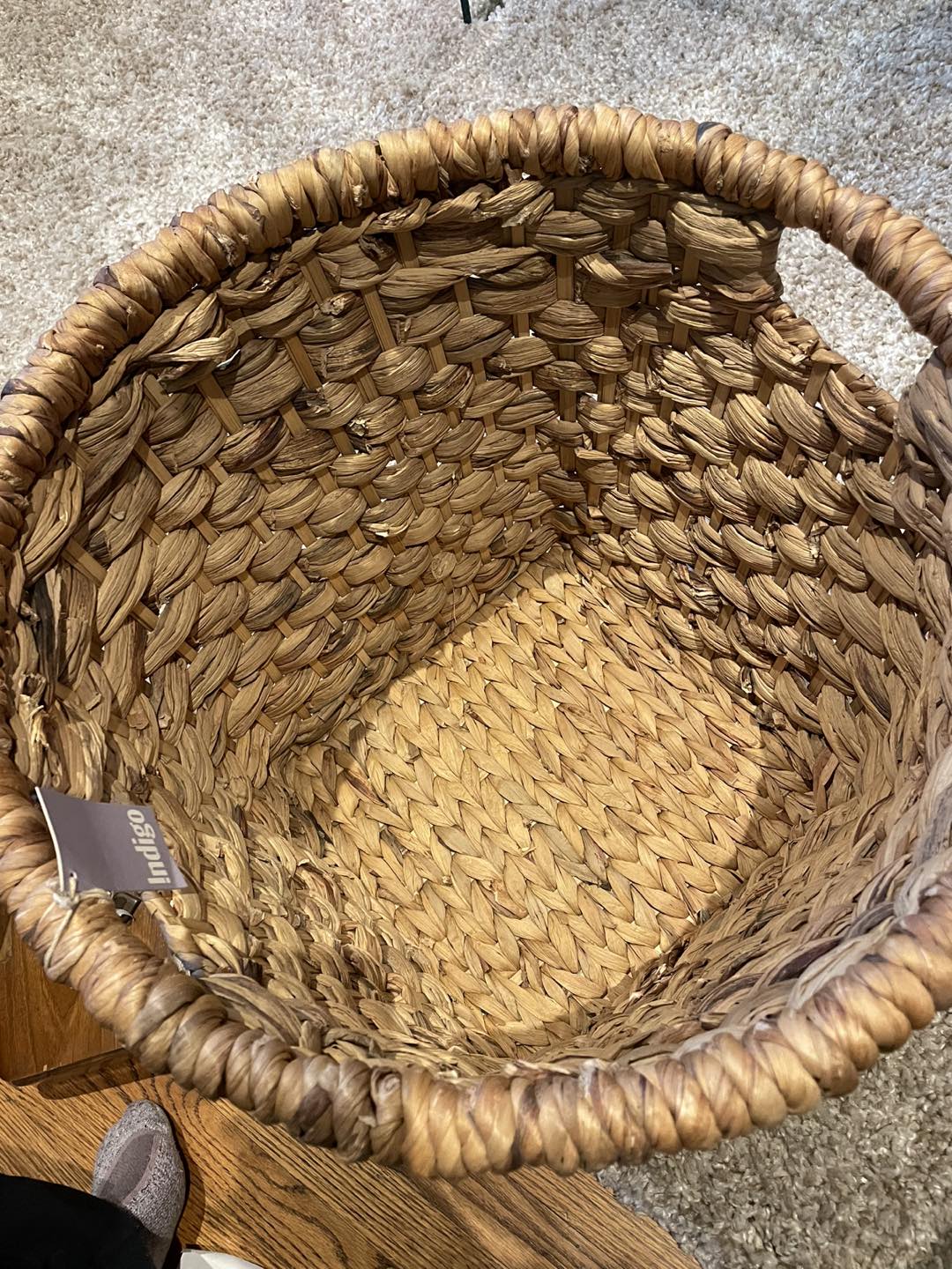 Large weave decor basket - photo 3