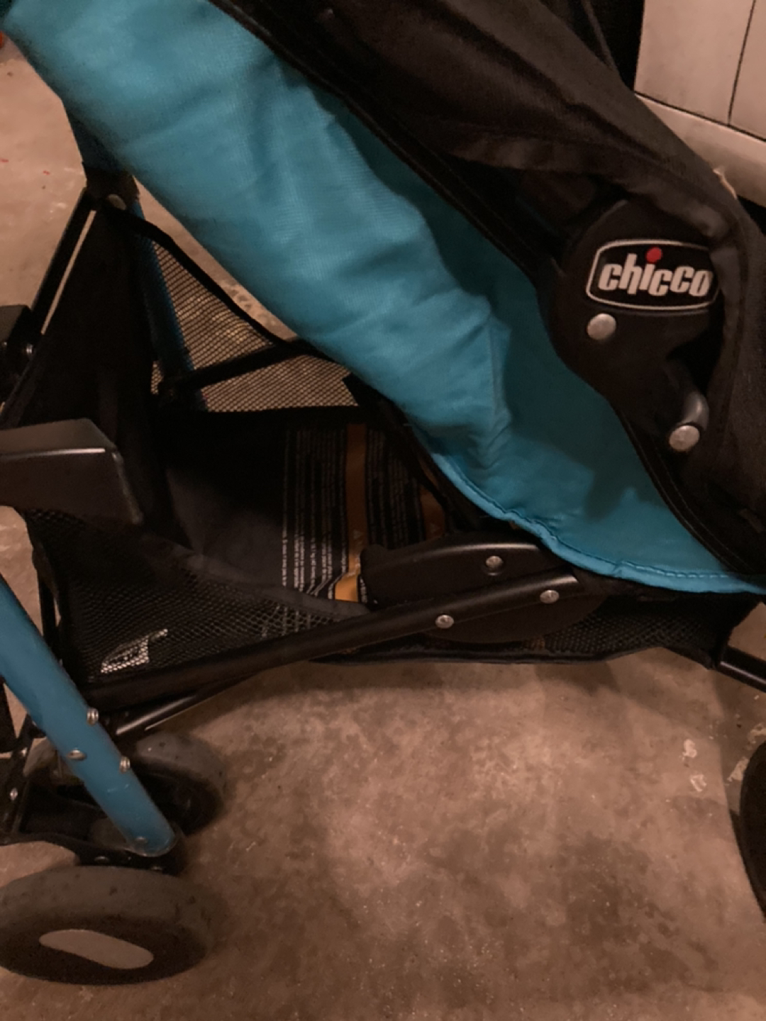 Chicco Echo Lightweight Travel Stroller Blue - photo 5