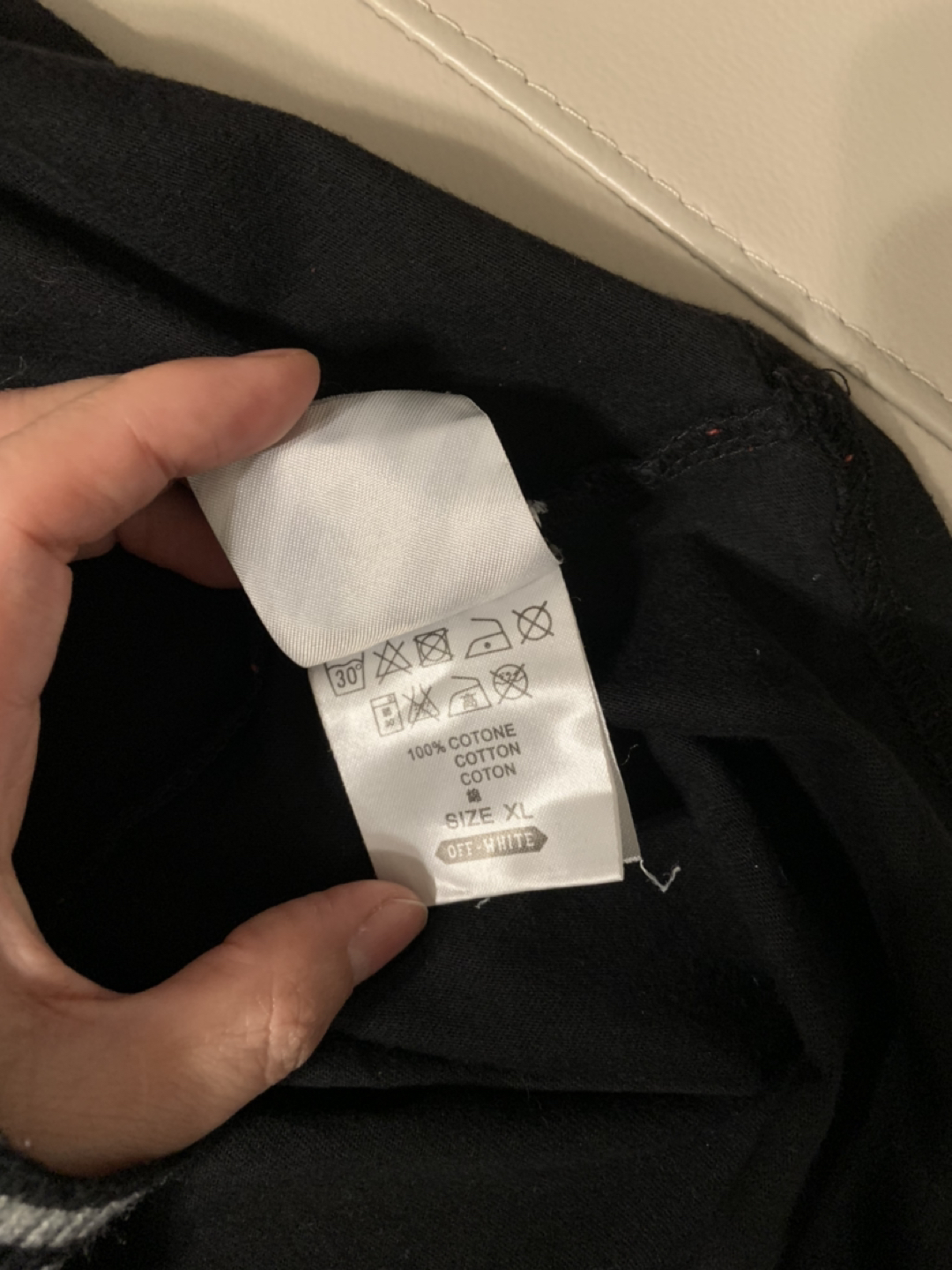 Main label off-white TM T-shirt - photo 4