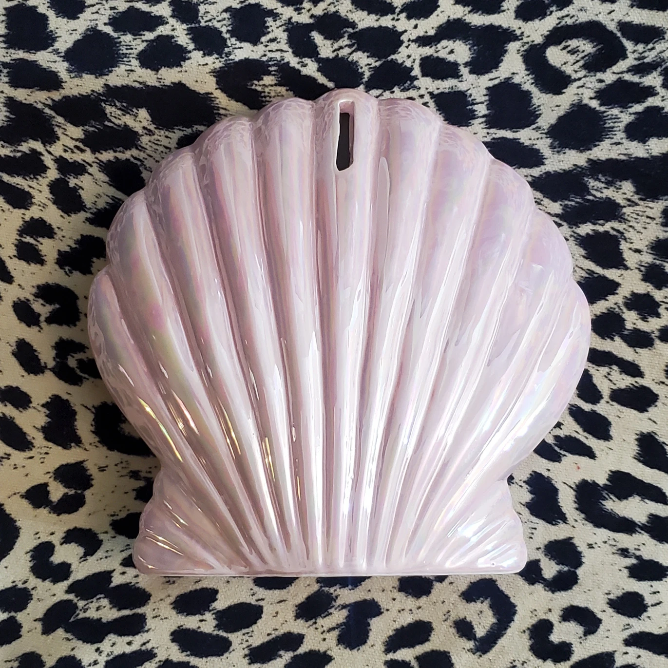 iridescent pink shell - photo 2