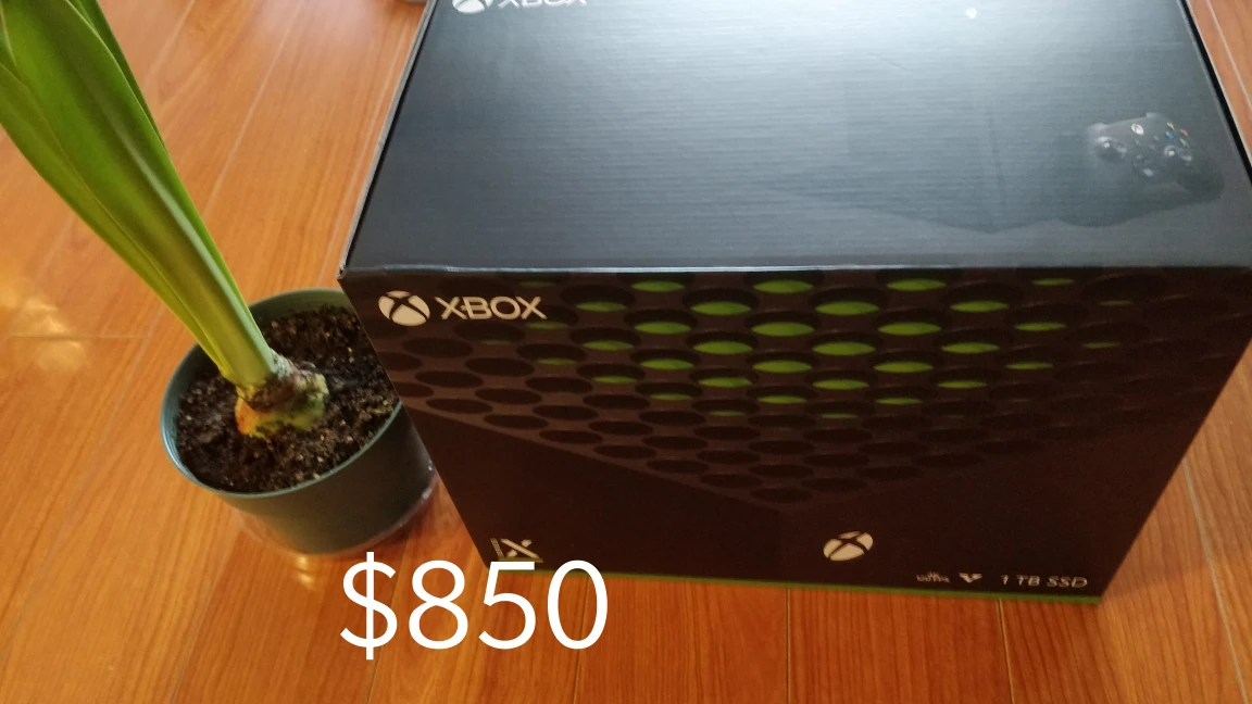 new and sealed Xbox series X