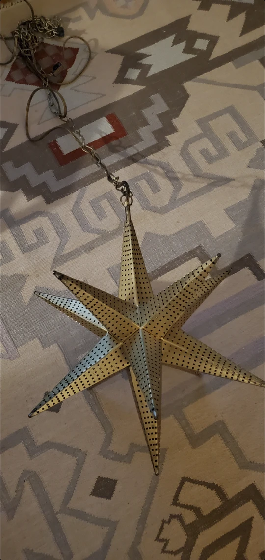 pendant star lamp - photo 2