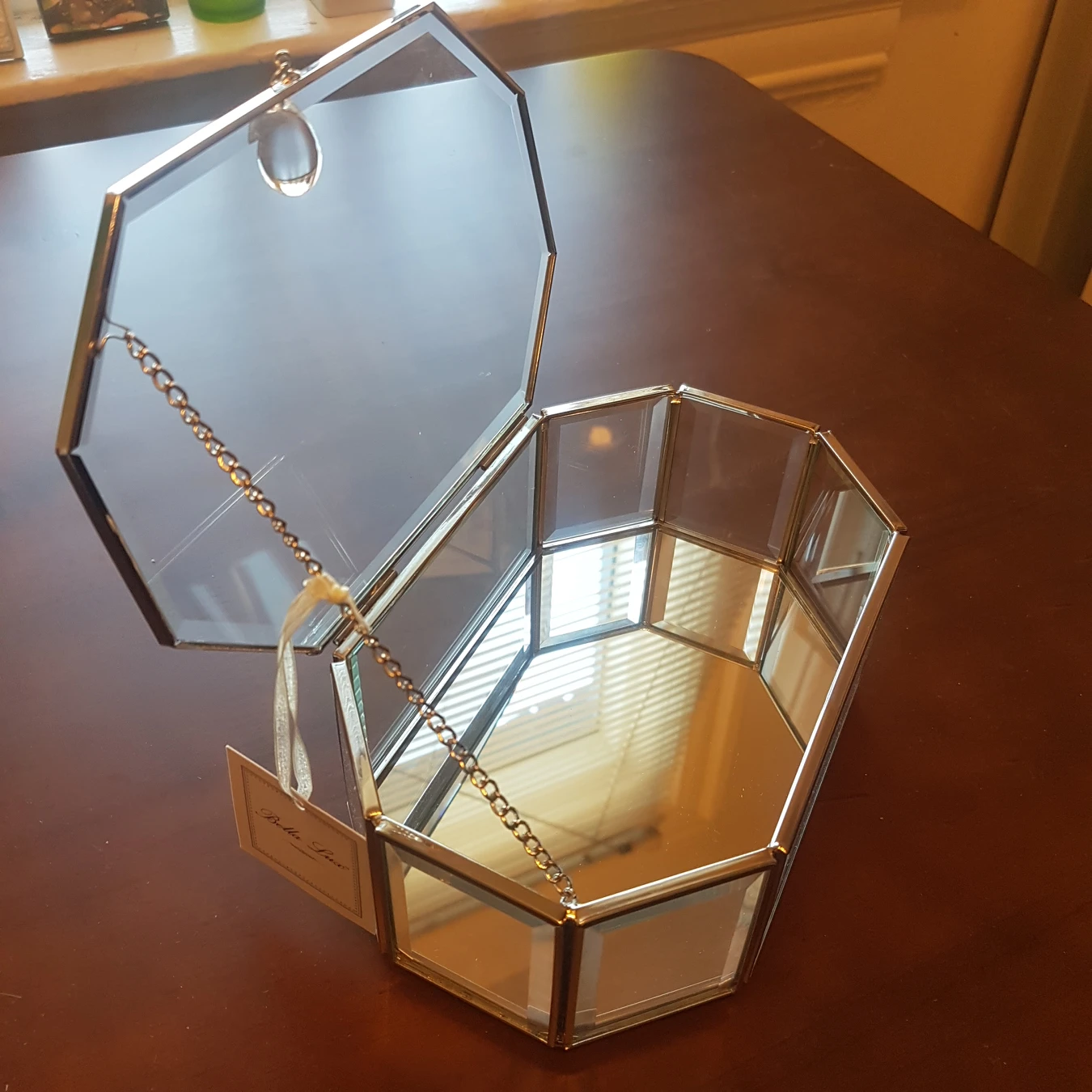 Bella Lux Mirrored Jewellery Box - Brand  new w/ tag - photo 3