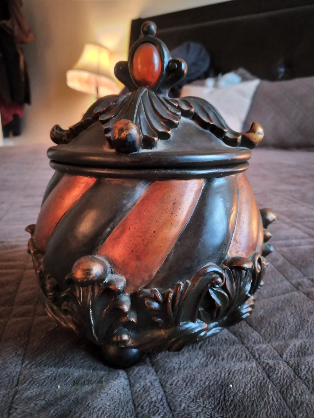 Nice Decorative Urn with Lid thumbnail