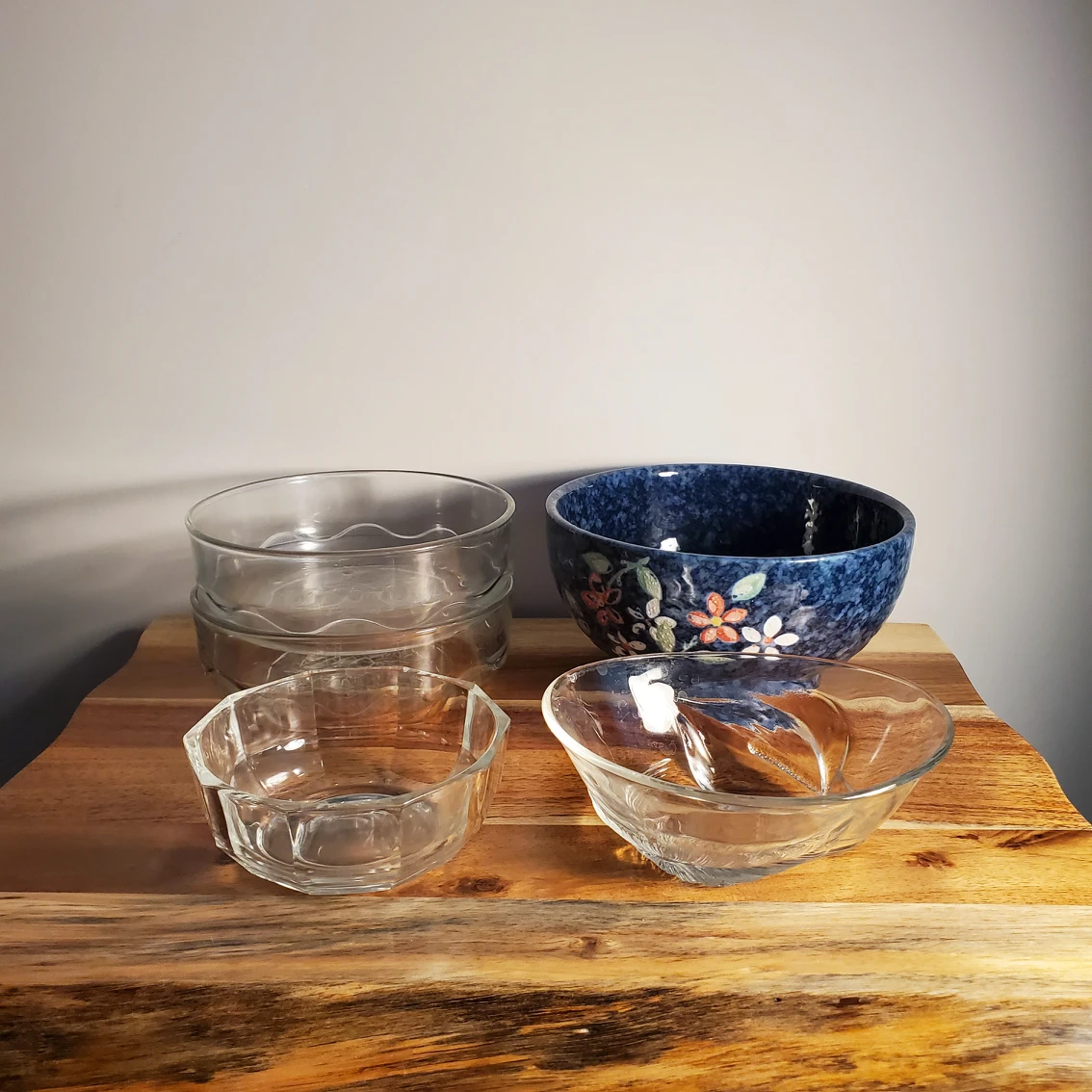 Random glass bowls thumbnail