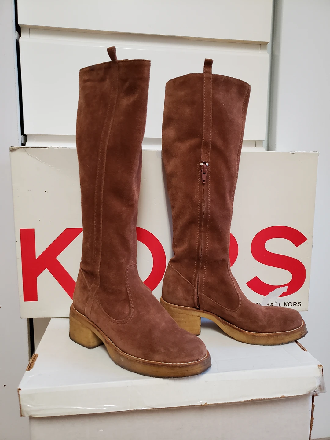 Michael Kors Suede Boots - $35