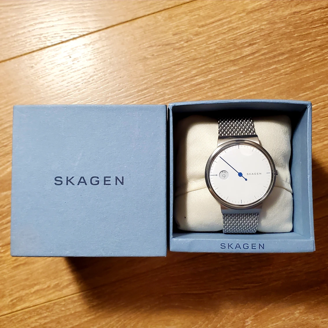Men's Skagen Ancher Mono Mesh Band Watch SKW6193 thumbnail