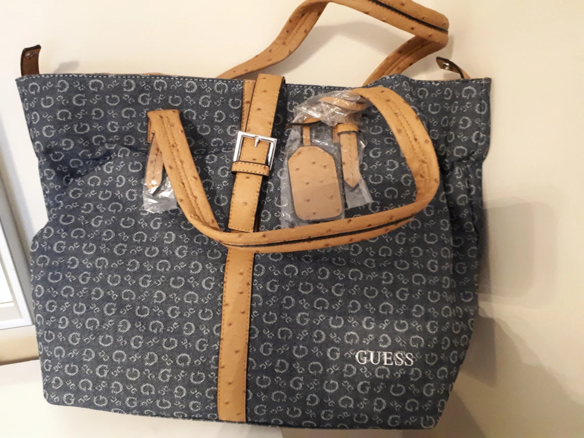 Guess denim large tote /New thumbnail