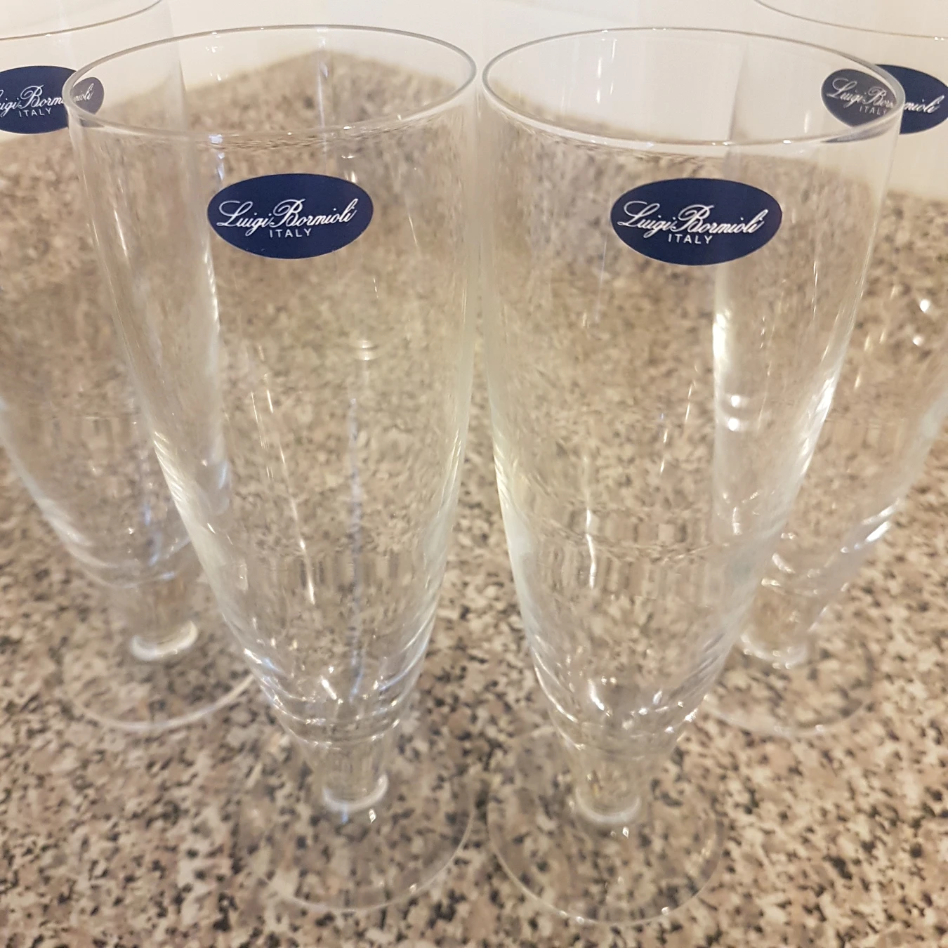 Footed Pilsner Glass Set of 4 - BNIB - photo 4