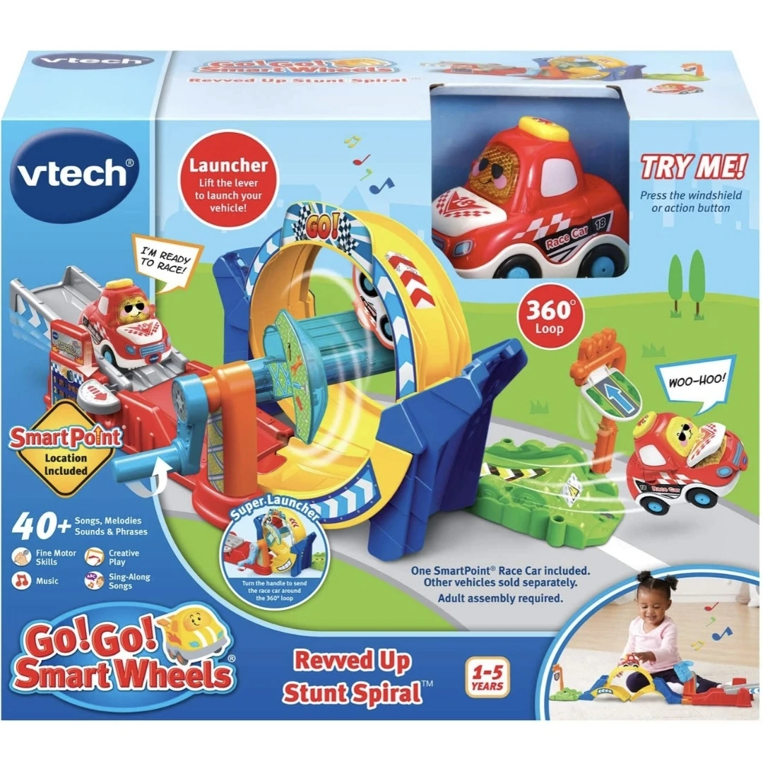 VTech Go! Go! Smart Wheels Revved Up Stunt Spiral - photo 3