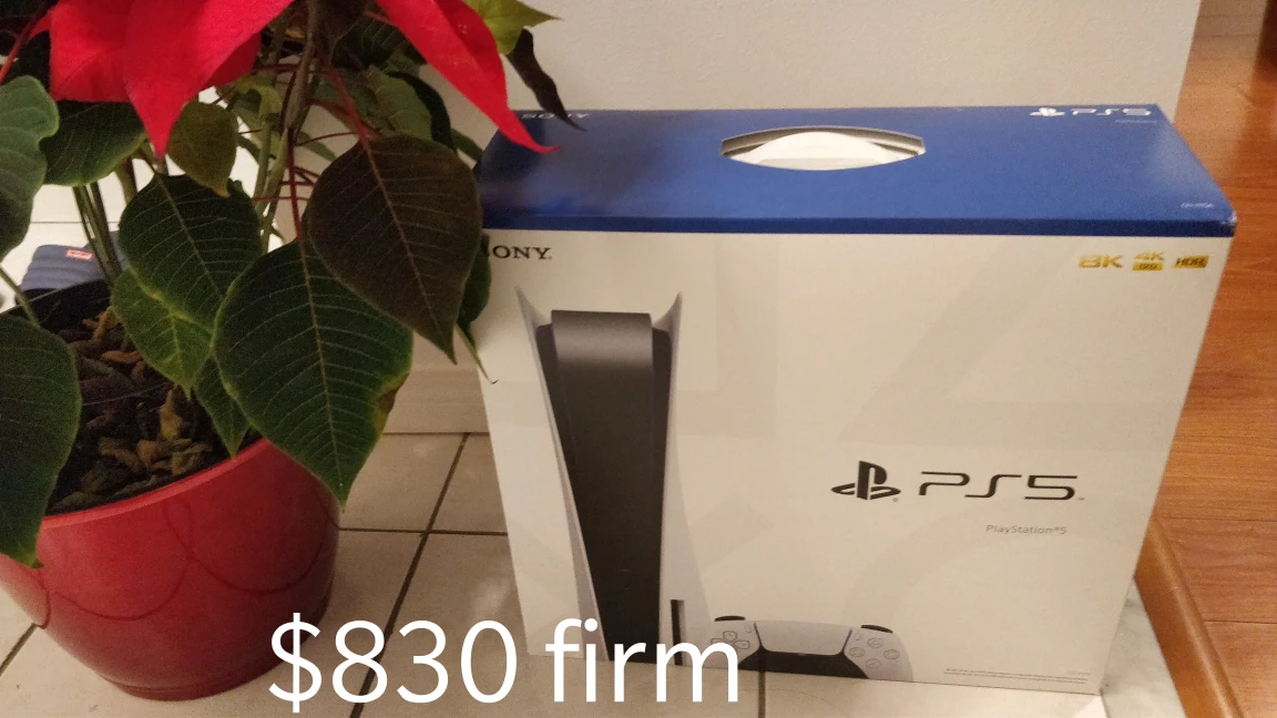 new and sealed PS5 disc version