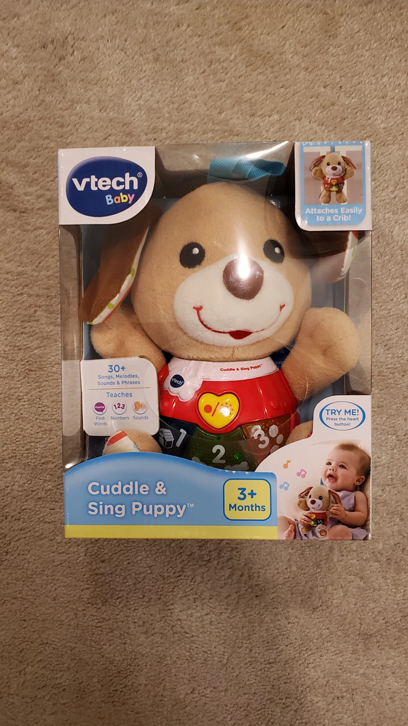 VTech Cuddle and Sing Puppy