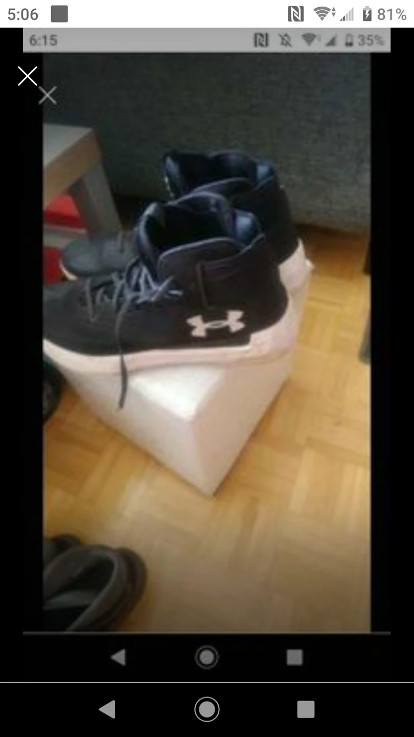 under armour men black shoes size 13 thumbnail