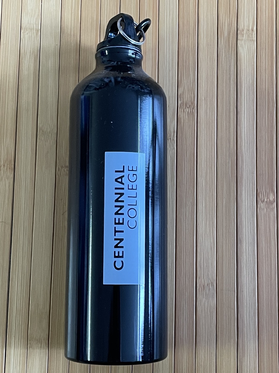 Aluminum water bottle. Centennial college branded. #freecycle thumbnail