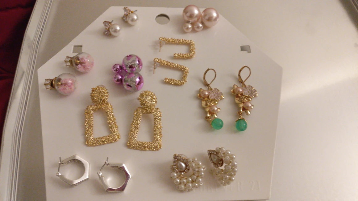 Brand New earrings, studs starting from 0.25 $😍💥 - photo 3