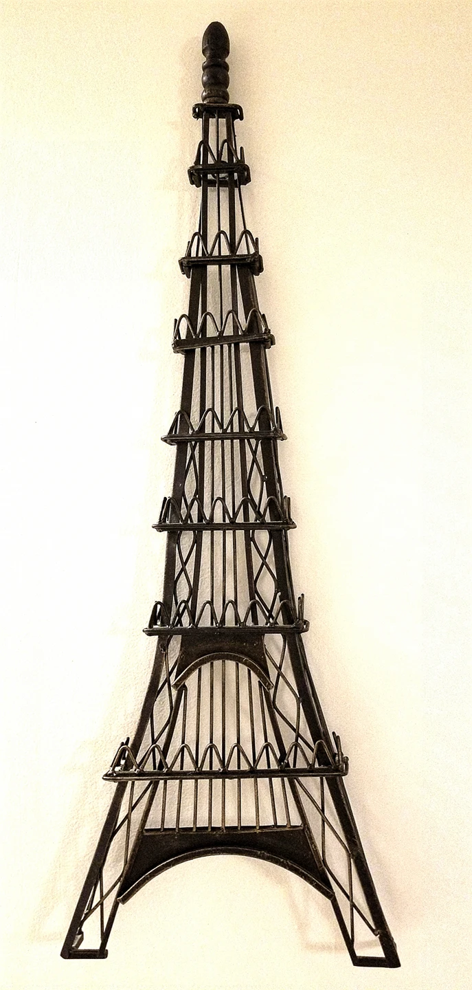 Eiffel Tower Metal Wall Decor