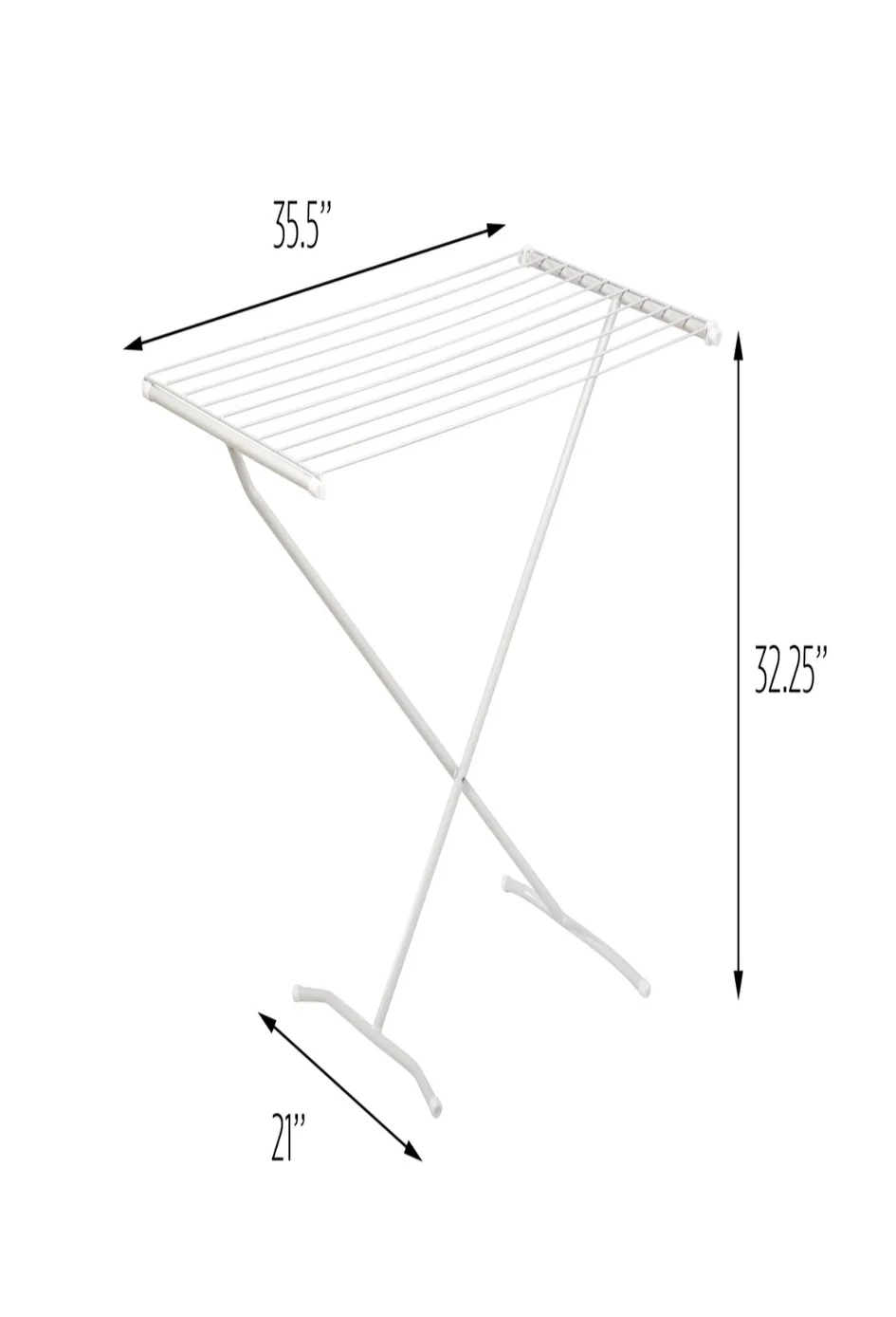 Honey-Can-Do X-Frame Folding Metal Drying Rack - photo 3