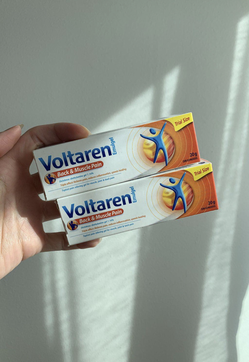 BNIB Voltaren Back & Muscle Pain Emulgel Trial Size #freecycle thumbnail