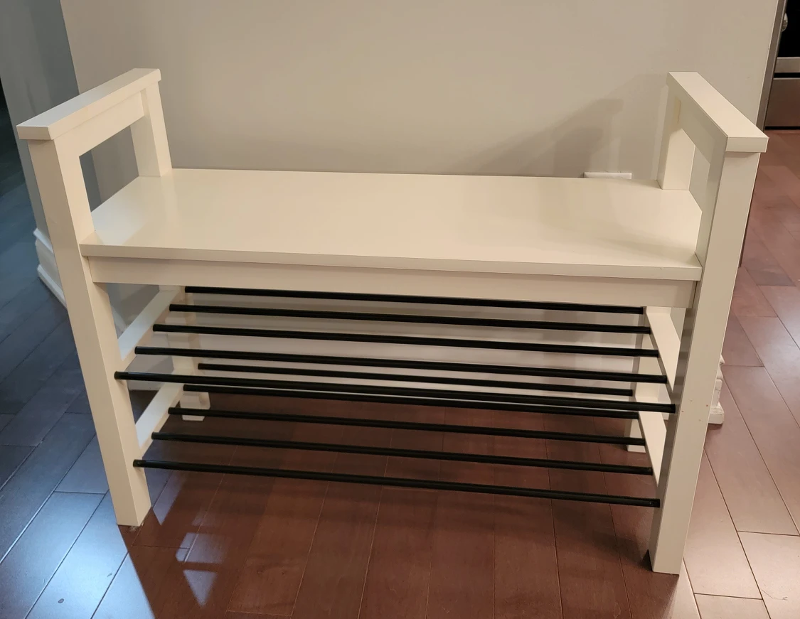 Ikea Hemnes Bench with Shoe Storage